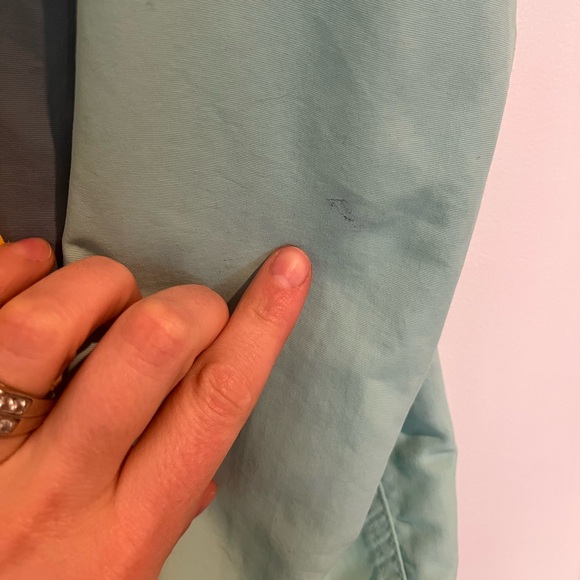 LL Bean Mountain Classic Anorak wind breaker retro color block medium hood - Picture 5 of 10